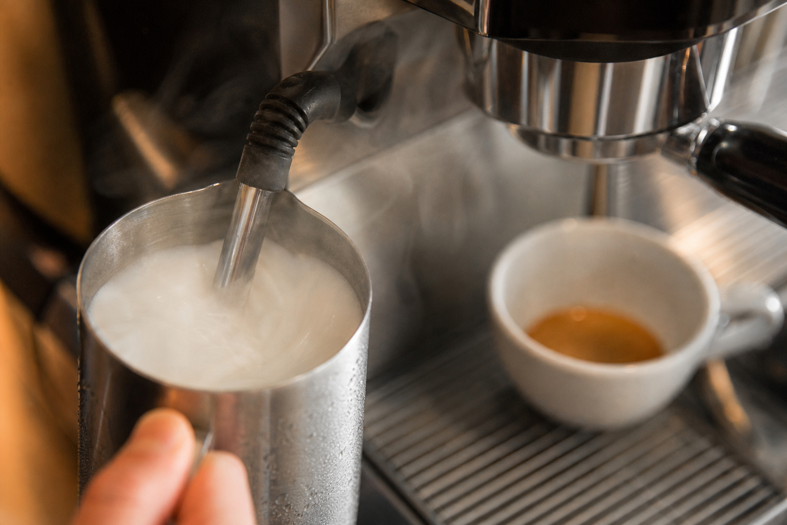 Milk frothing capability and results