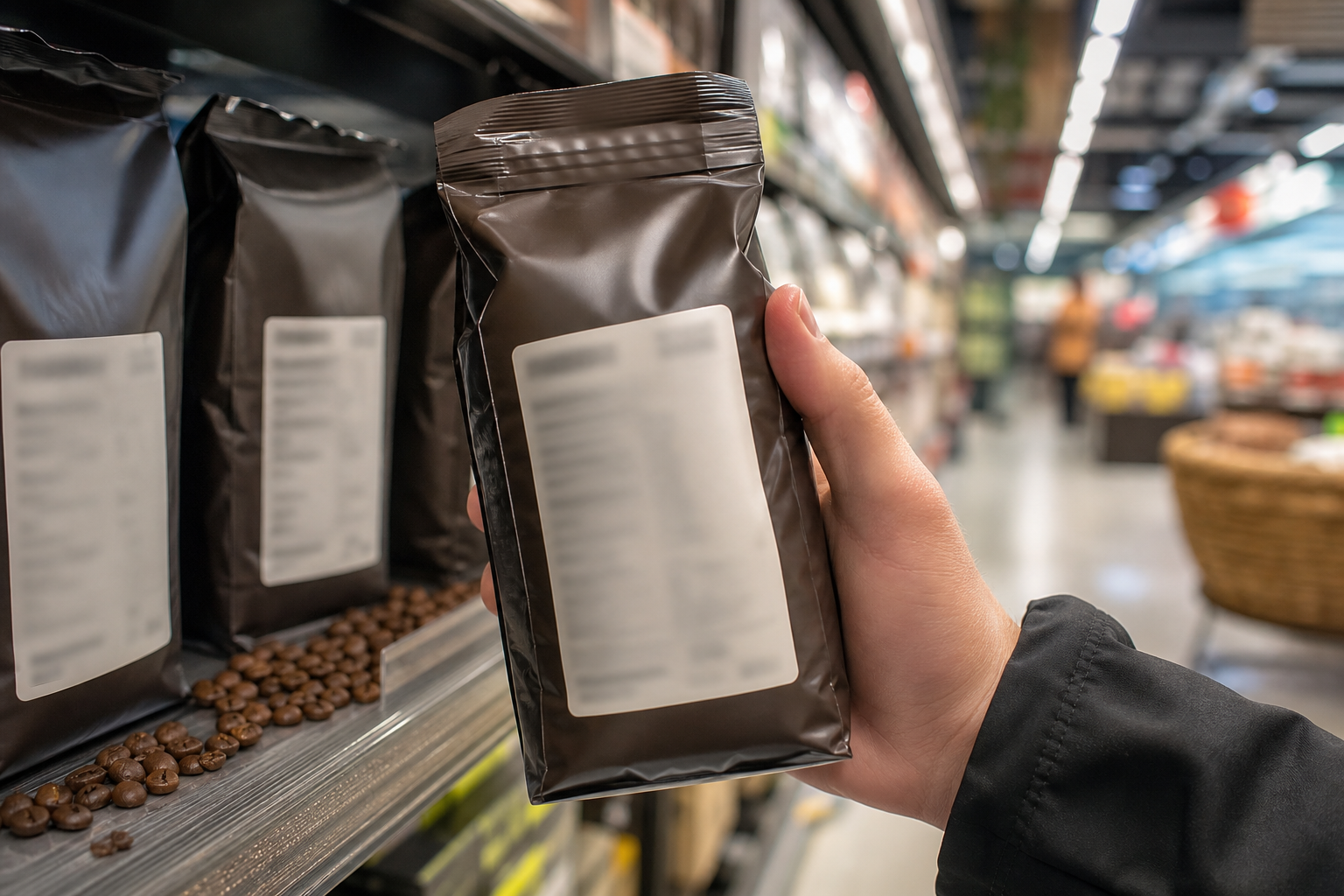Café en grain Lidl : lire l’étiquette avant la marque