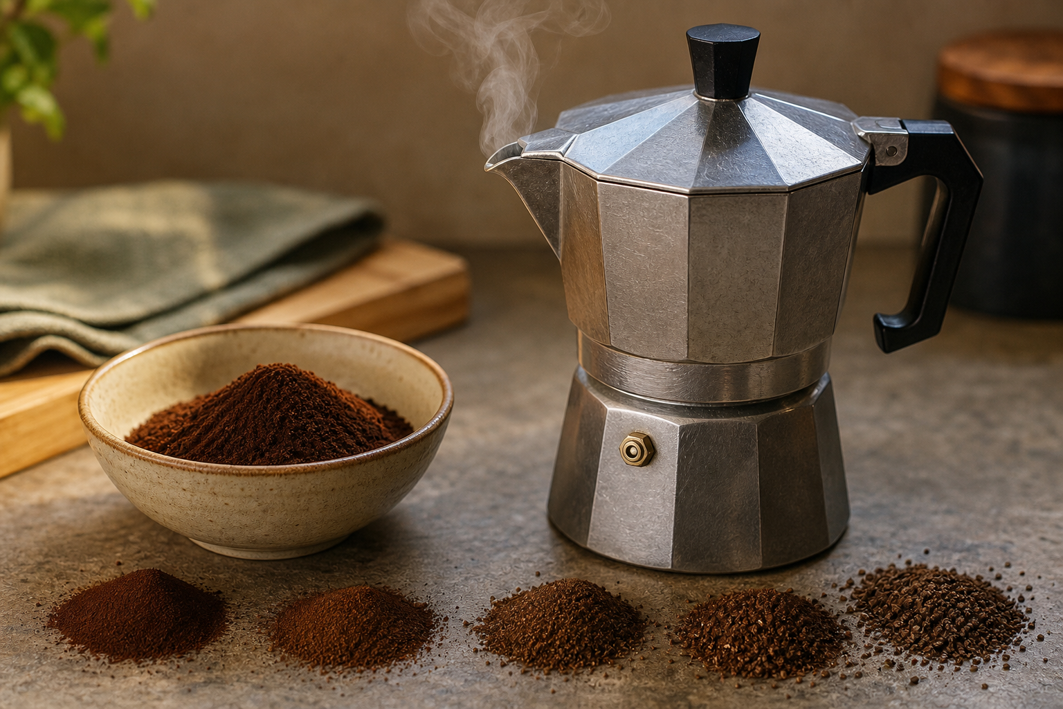 Quel café choisir pour une cafetière italienne et quelle mouture ?